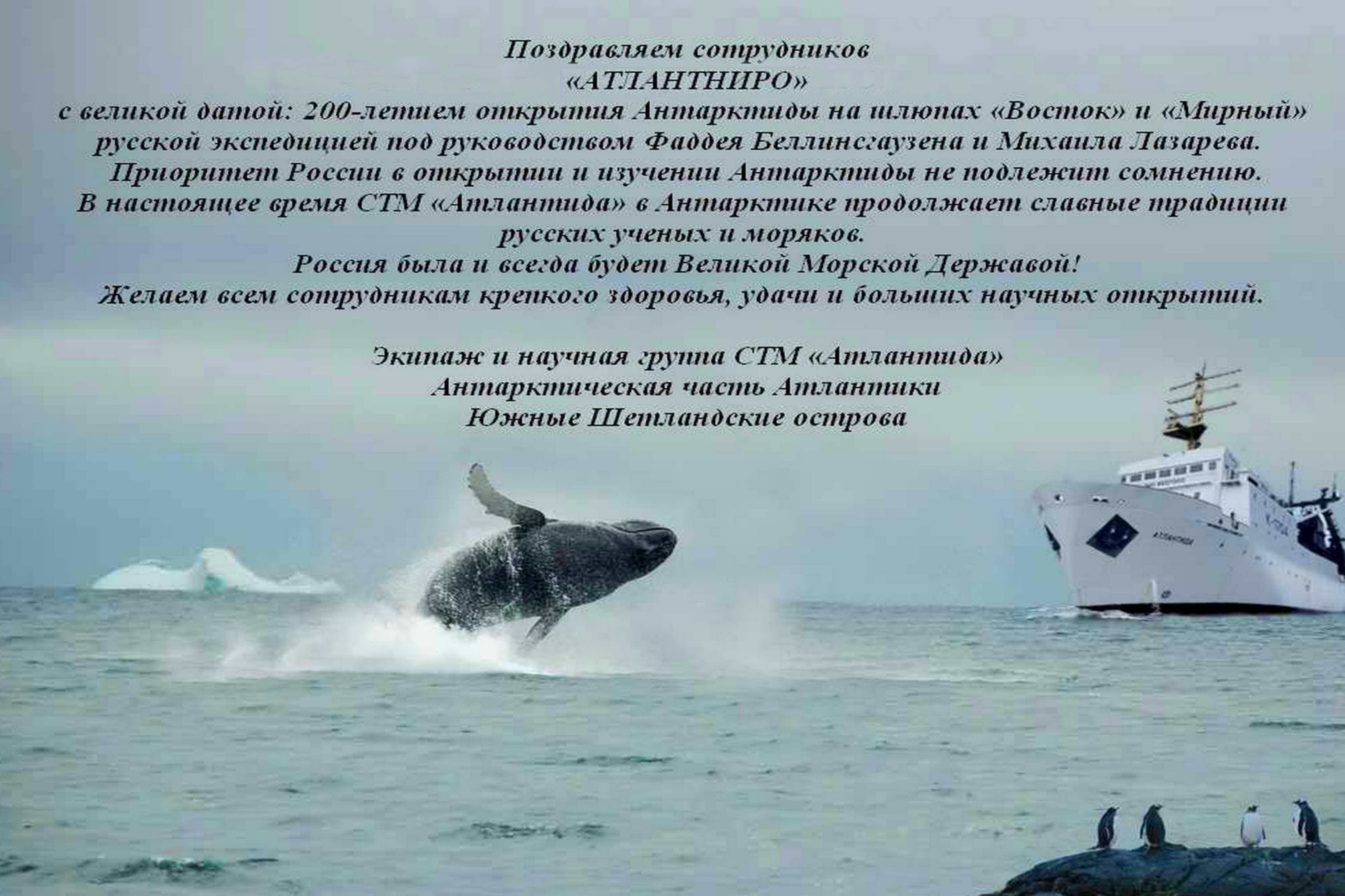 Pozdravlenie sotrudnikov Atlantniro